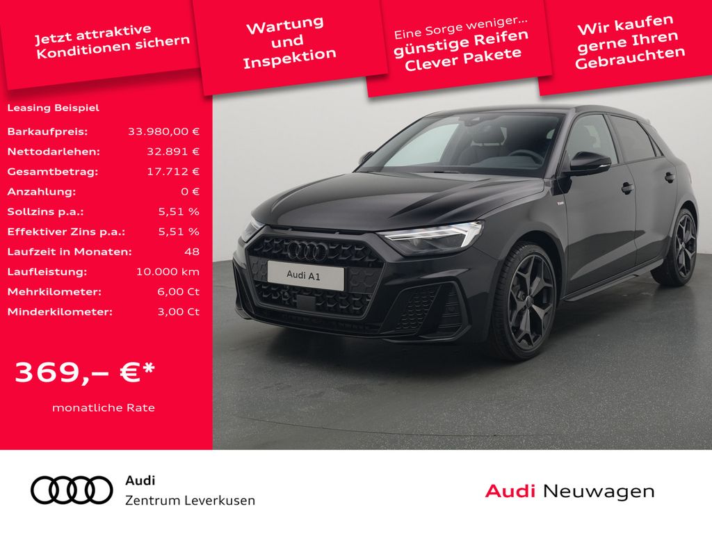 A1 Sportback TFSI S line ACC KAM NAVI VIRT PDC
