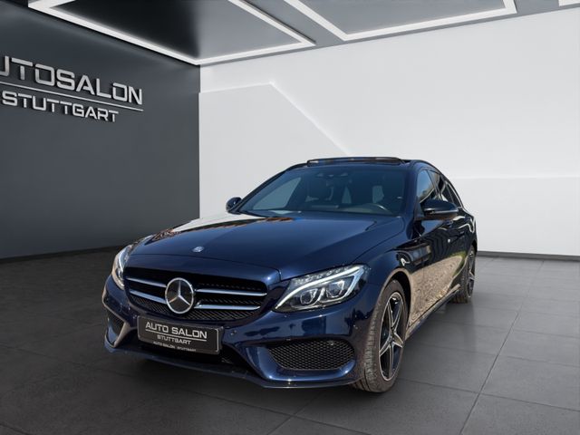 MERCEDES-BENZ C 220d T AMG *PANO*DISTR+*ILS*AHK*H-UP*R-KAM*MFL