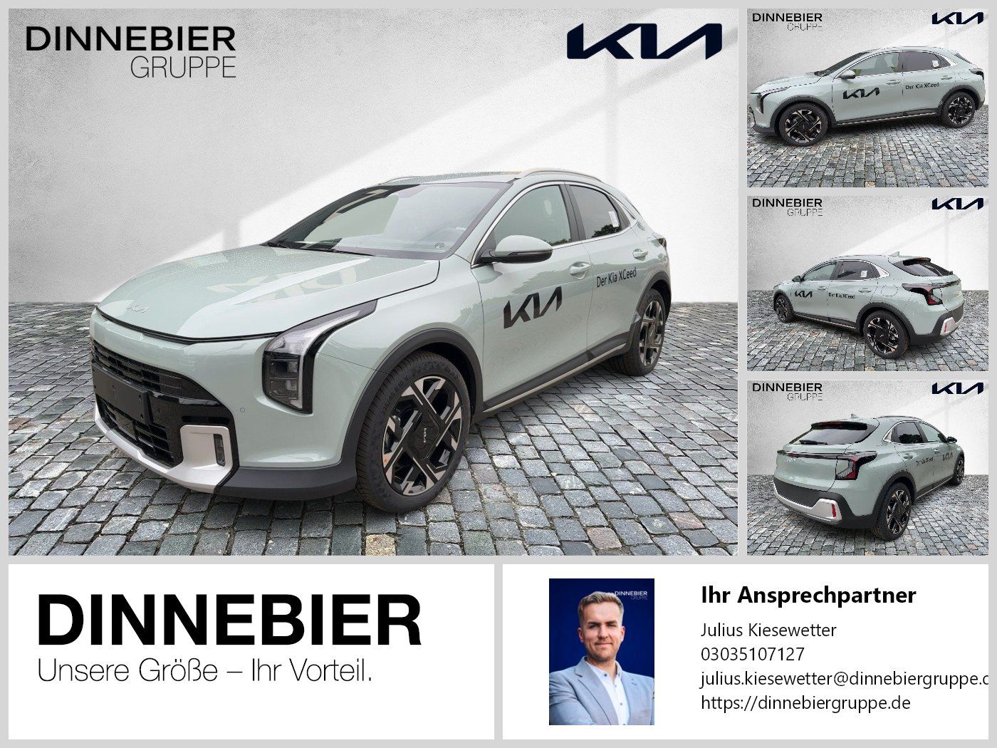 Kia XCEED Spirit 1.6T LED+Kamera+Navigation+SHZ