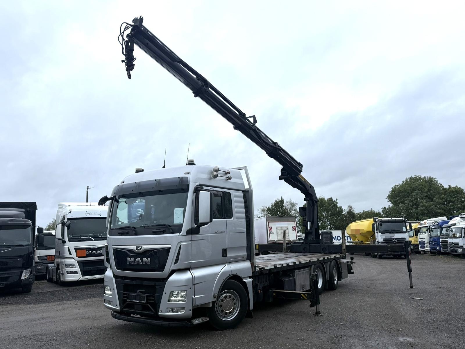 MAN TGX 26.500 PalfingerPK29002*FUNK*Container 3m!