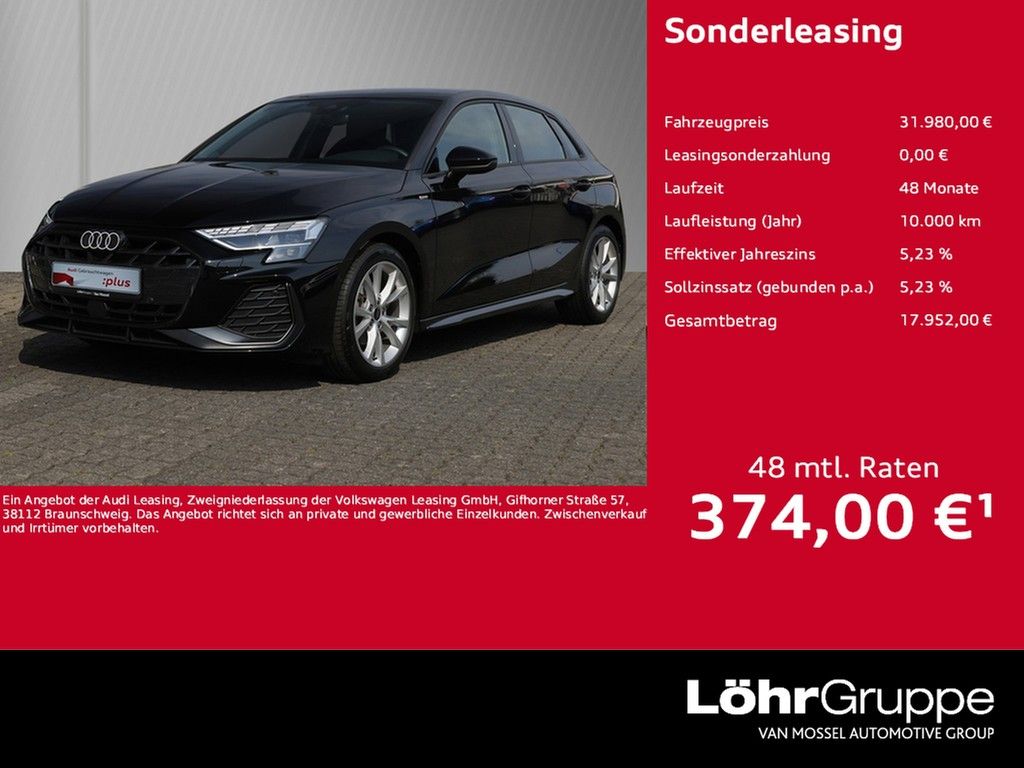 Audi A3 Sportback S line 35 TDI S tronic GWP
