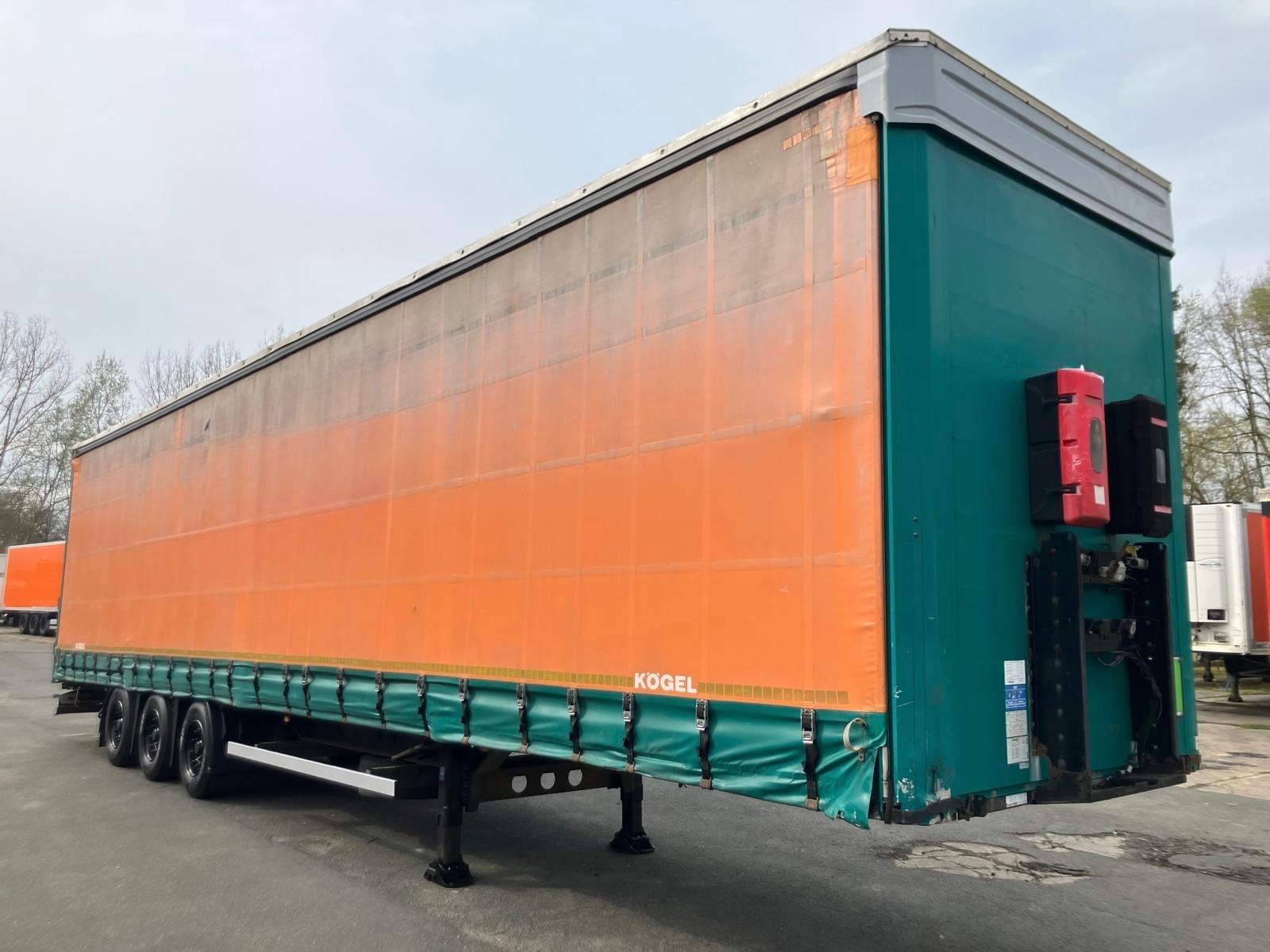 Kögel S 24-1 Pritsche+Plane/MEGA/EDSCHA/13,6/3Achs/BPW