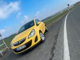Opel Corsa D mit Fahrradträger - Opel Corsa: mit Fahrradträger