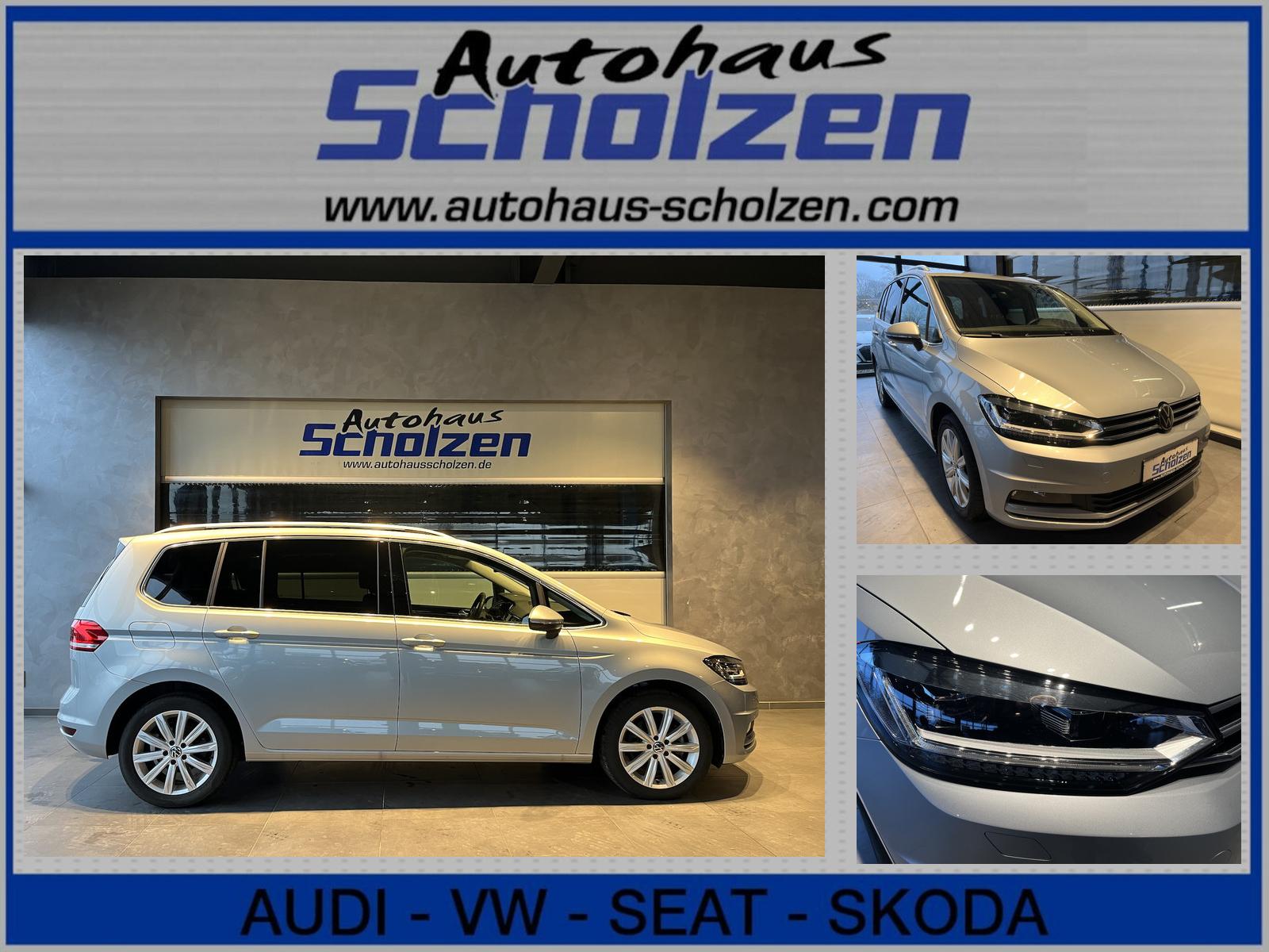 Volkswagen Touran Highline 1.5 TSI DSG Nav LED ACC Side Kam