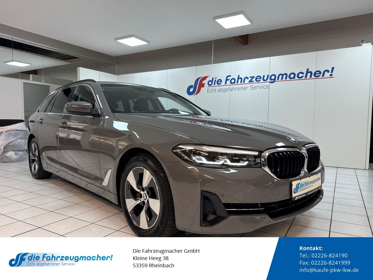 Fahrzeugabbildung BMW 520 d Touring Park-Assistent Luftfederung Navi D