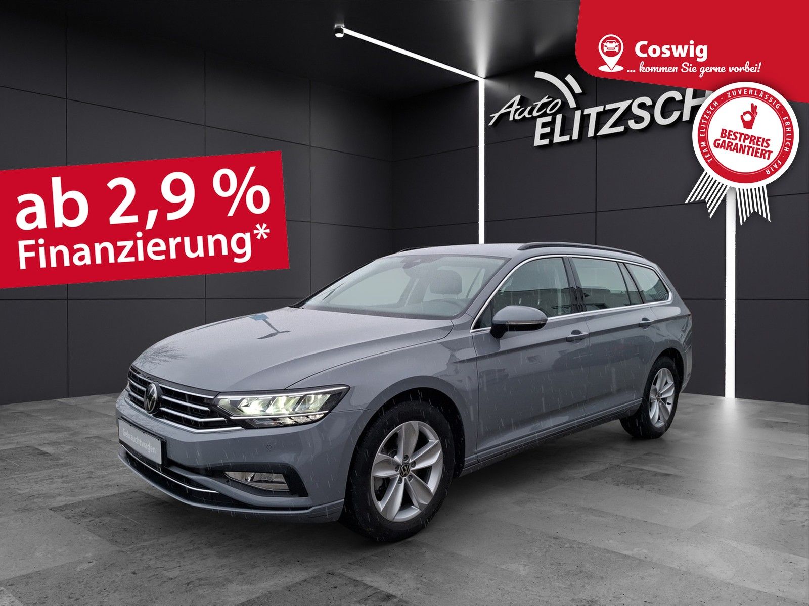 Fahrzeugabbildung Volkswagen Passat Variant TDI Business DSG 4M LED Navi ACC