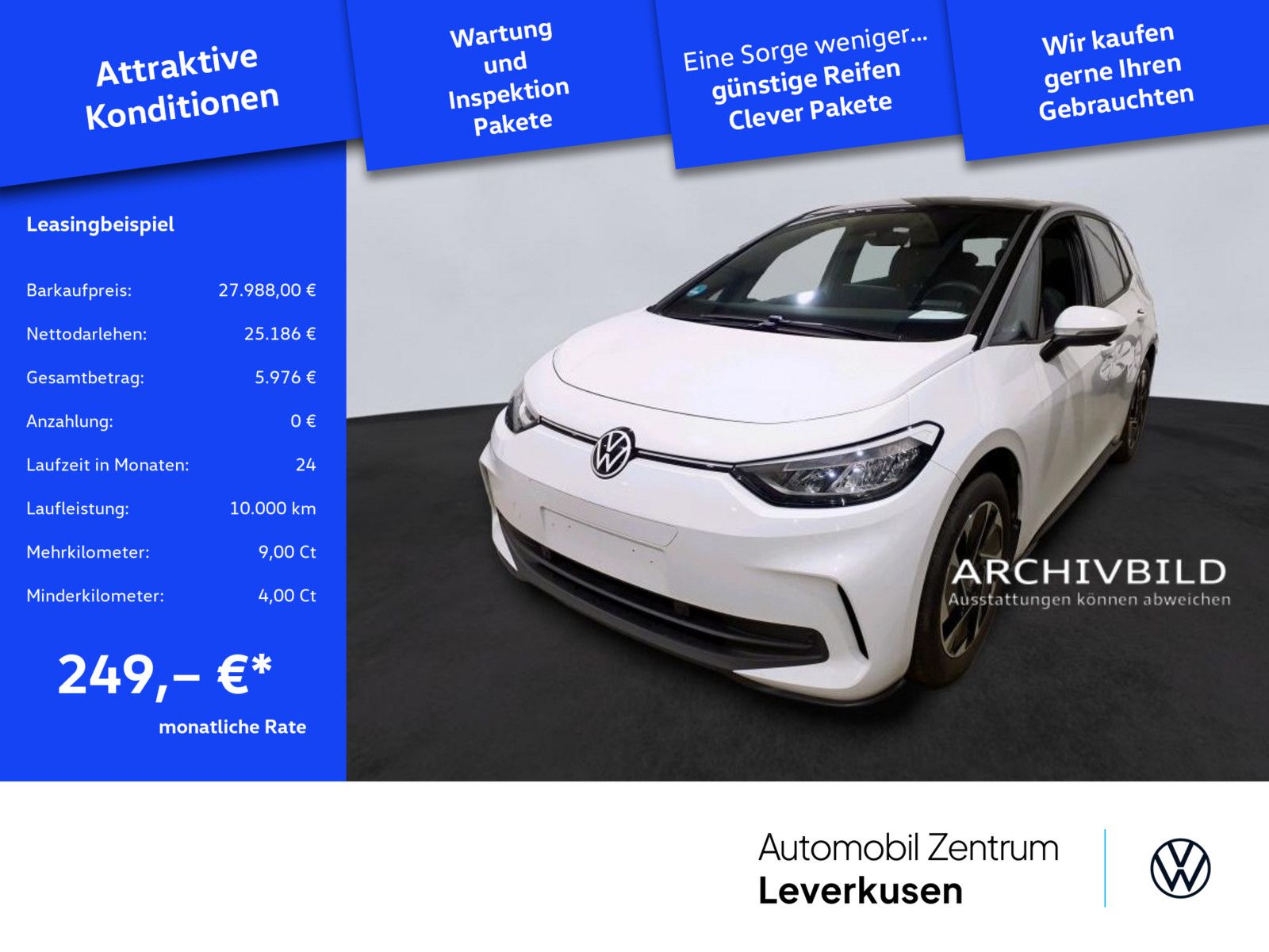 Volkswagen ID.3 Pro CARPLAY PDC LED VIRT