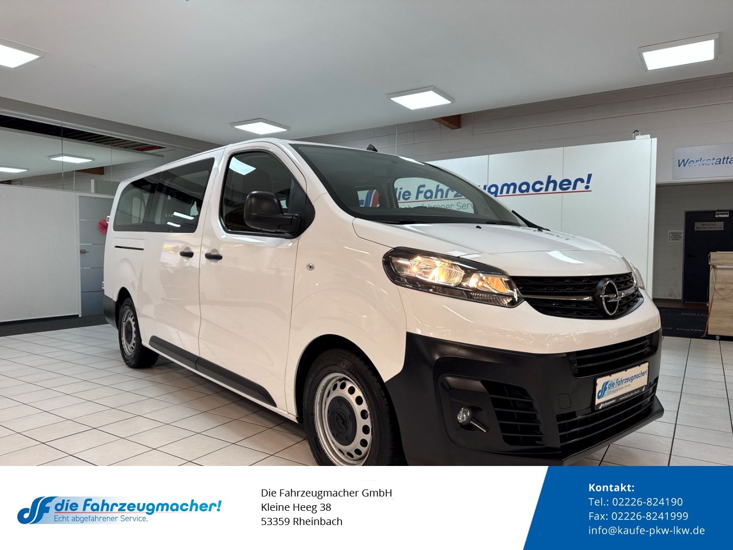 Fahrzeugabbildung Opel Vivaro L Apple CarPlay Android Auto Musikstreami