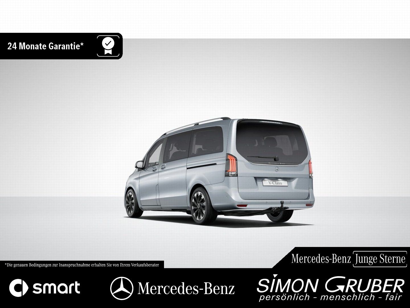 Fahrzeugabbildung Mercedes-Benz V 250 d Lang Style Plus 7 Sitze eTüren AHK Distr