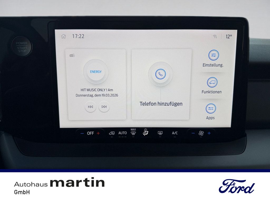 Fahrzeugabbildung Ford Tourneo Courier BEV W-LAN KLIMA PDC KAMERA NAVI