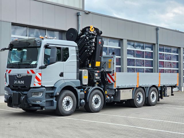 MAN TGS 35.520 Pritsche + Kran HIAB 548 E/ Jib/ Seil