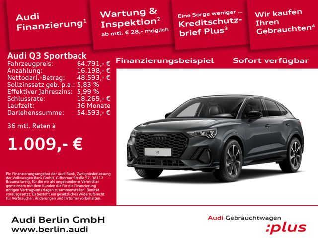 Audi Q3 Sportback S line 40 TDI quattro S tronic