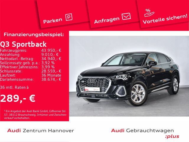 Audi Q3 Sportback S line 40 TDI quattro Matrix AHK Ka