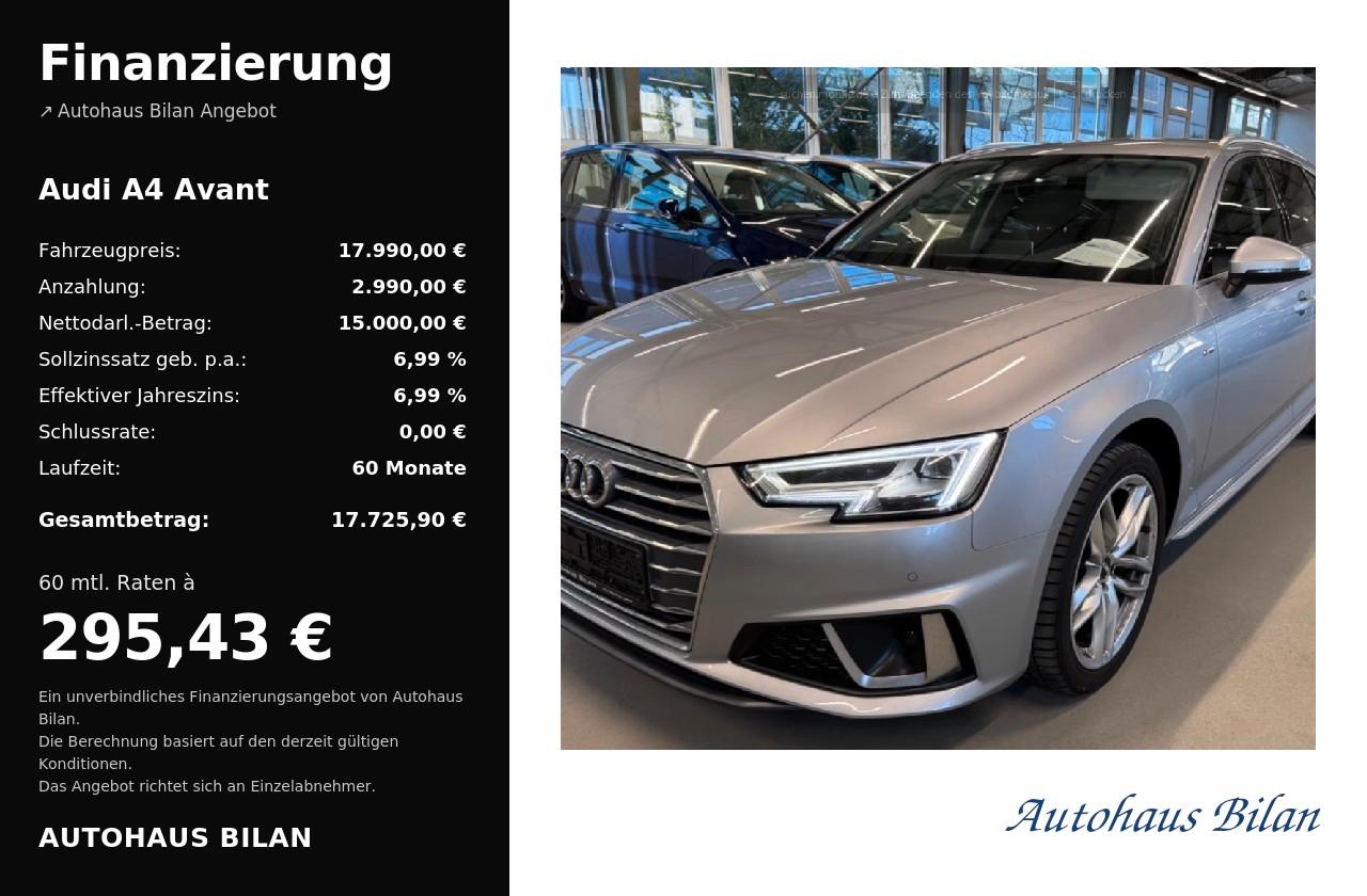 Audi A4 Avant 35 TDI S-Line Virtual