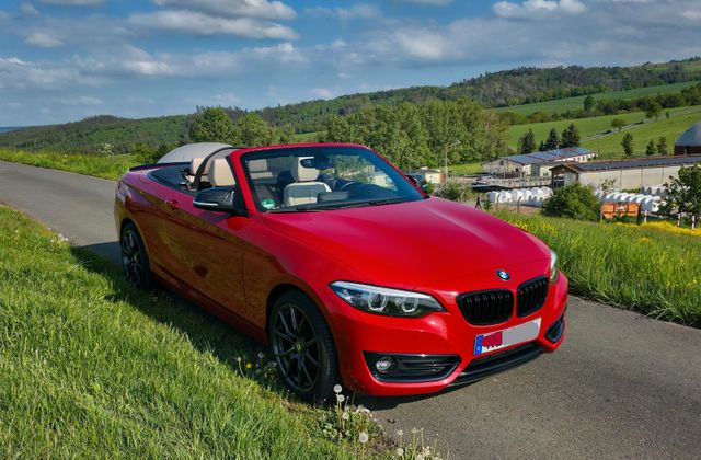 BMW 220i Steptronic Cabrio Sport Line, AHK, LCI, Aut