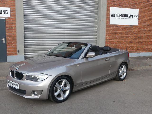 BMW 120i Cabrio Advantage*Navi*17"Alu*2xPDC*Leder*