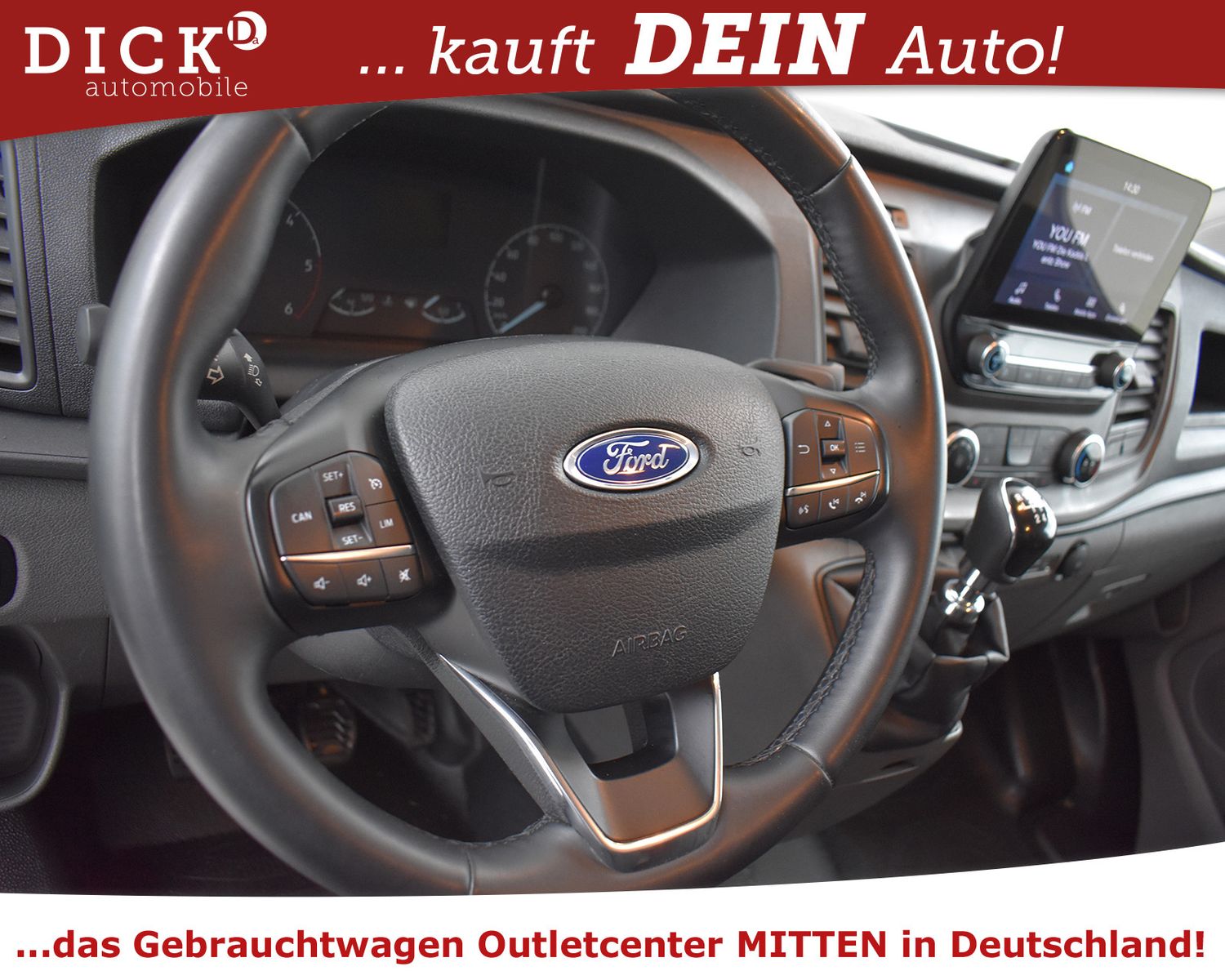 FORD Transit Cust 2.0d L2 >3SI+KLIMA+SHZ+TEMP+DAB+PDC - Image 14