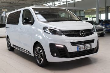 Fotografie des Opel Zafira Life E 75-kWh M Tourer Panoramadach