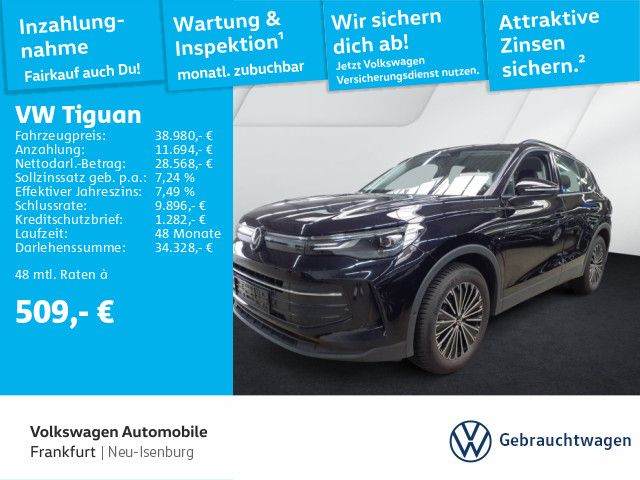 Volkswagen Tiguan 2.0 TDI DSG Navi DAB+ LaneAssist 18"Alu