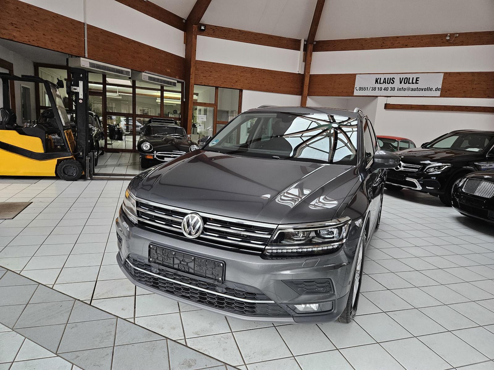 Volkswagen Tiguan 2.0 TDI 4M Highline LED AHK Virtu HU Sthz