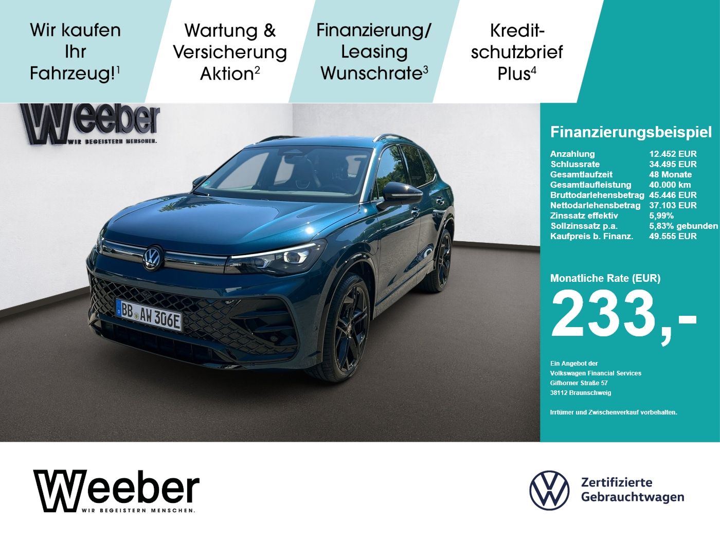 Volkswagen Tiguan 1.5 l eHybrid DSG R-Line Panodach LED foto 1