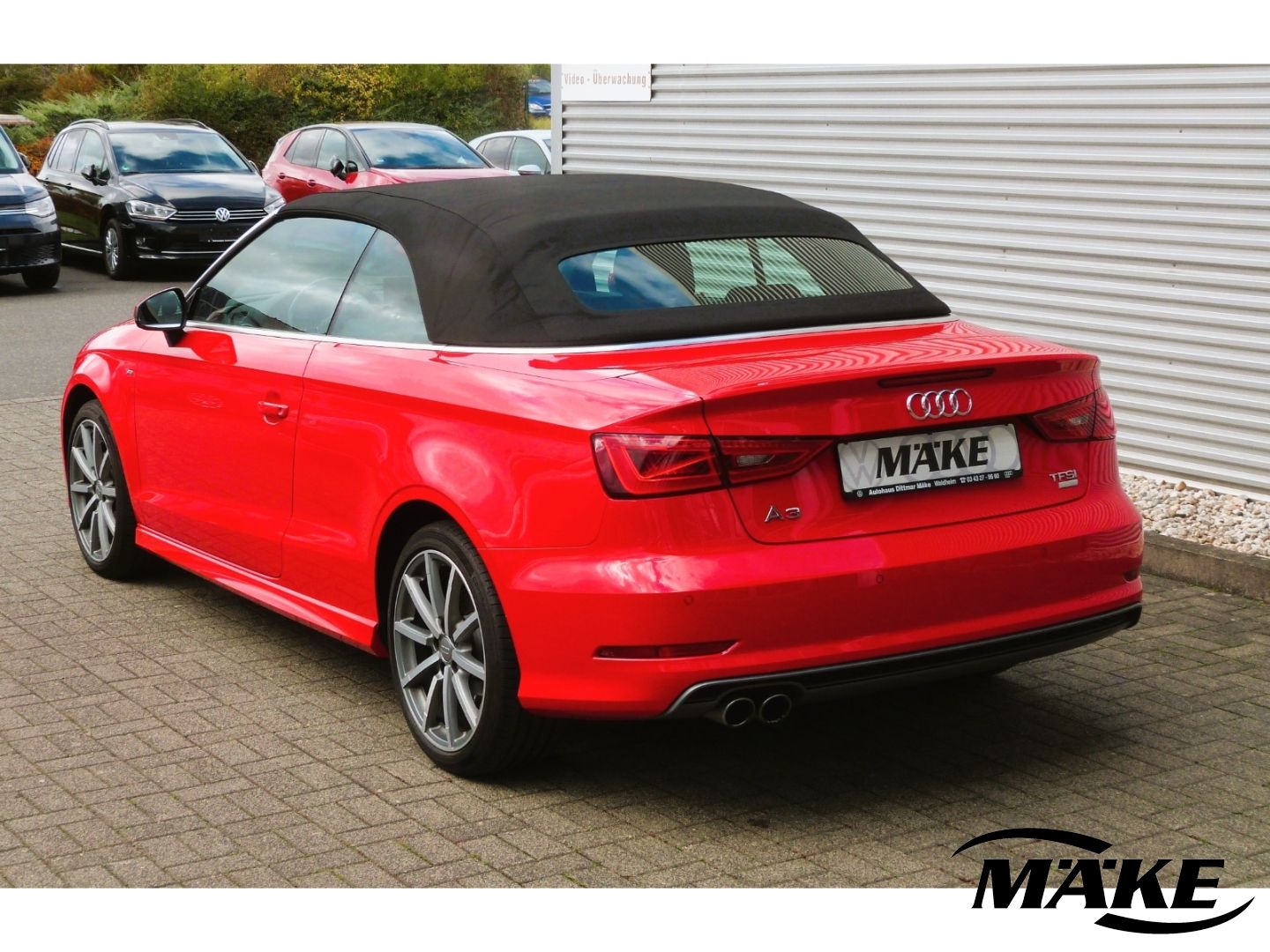 A3 Cabriolet 1.4 TFSI DSG, S-Line, ACC, SHZ, Aud
