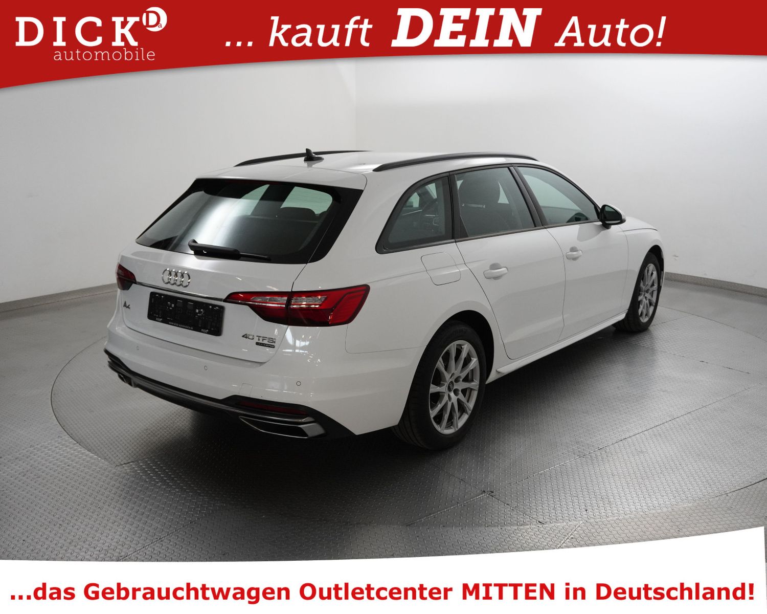 Fahrzeugabbildung Audi A4 Av 40TFSI Quatt S-Tr NAV+LED+AHK+ACC+STANDHZ+