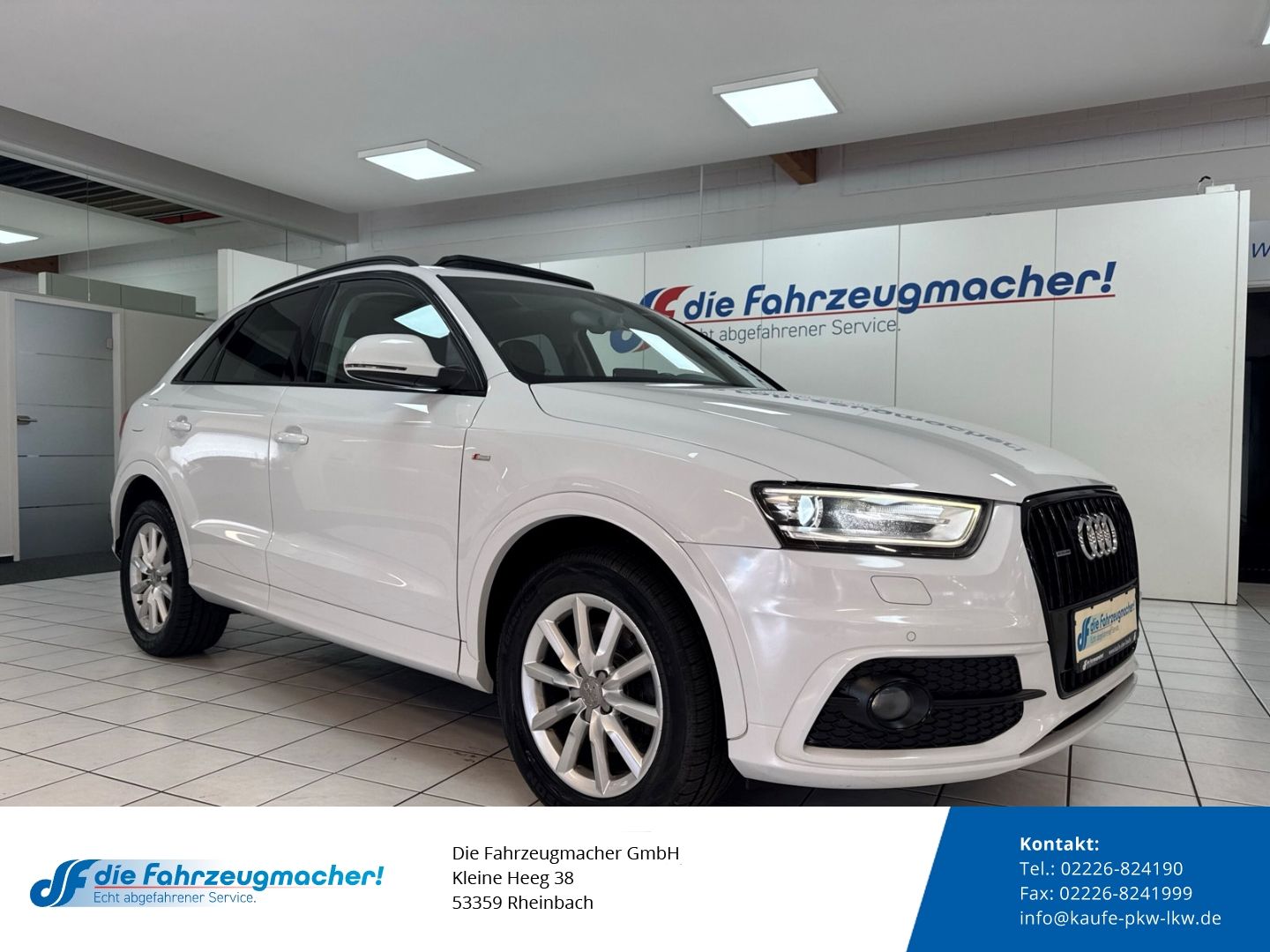 Fahrzeugabbildung Audi Q3 2.0 TDI quattro S line Sportpaket AD El. Pano