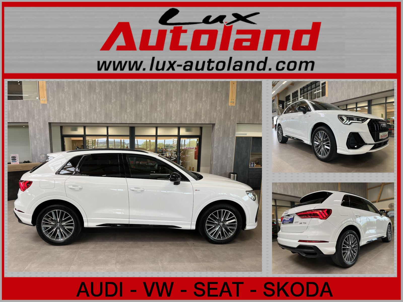 AUDI Q3 35 TDI 2x S line LED Navi Kamera ACC