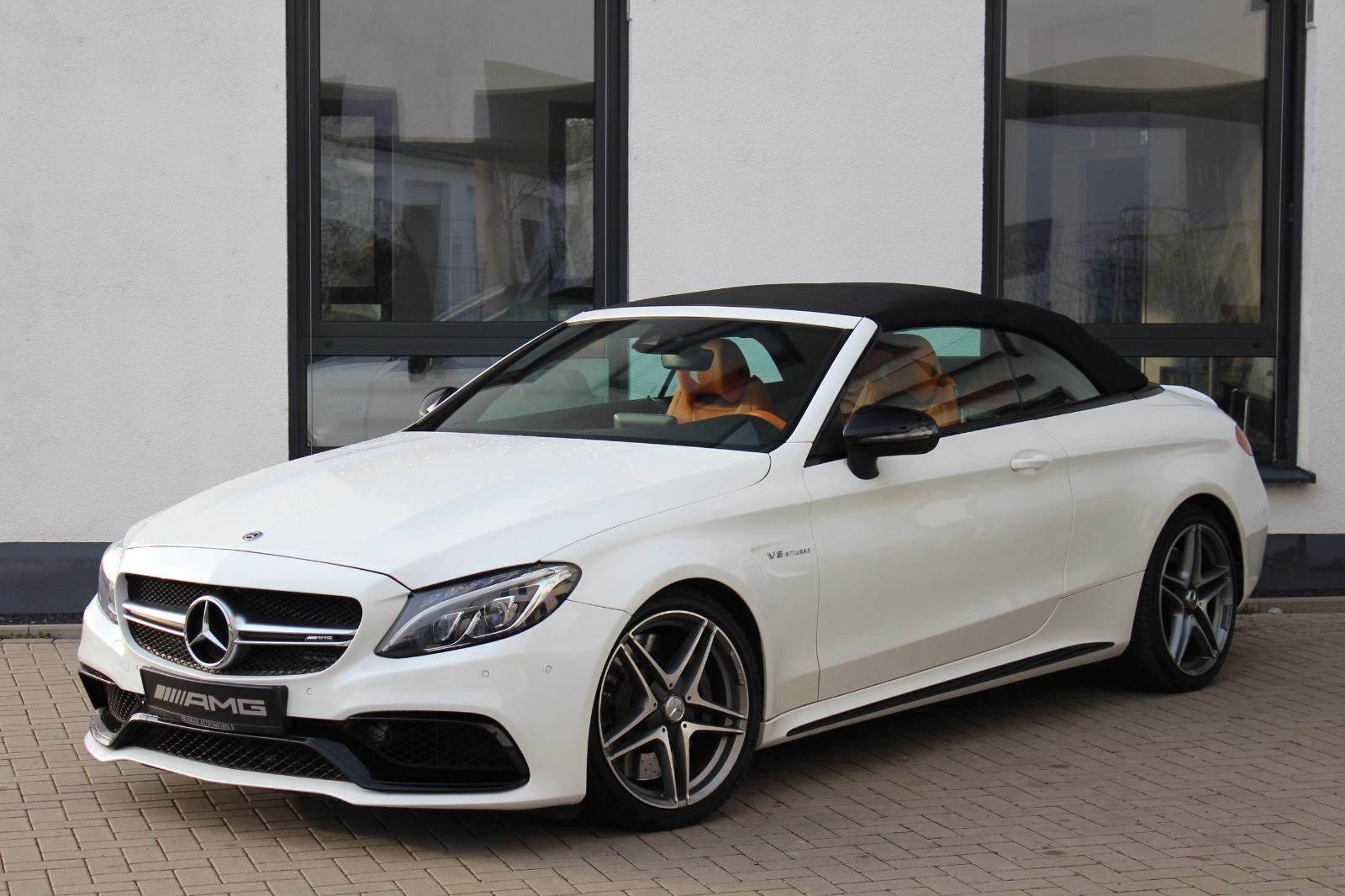Mercedes-Benz C 63 S AMG Cabrio - PERFORMANCE 19 ZOLL 1.HAND