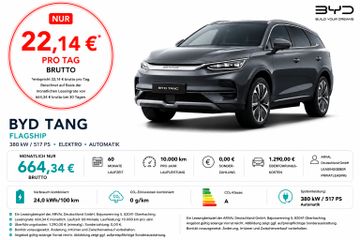 BYD Leasingangebot: BYD TANG Flagship | Panorama I LED I 21"Felgen I Hea
