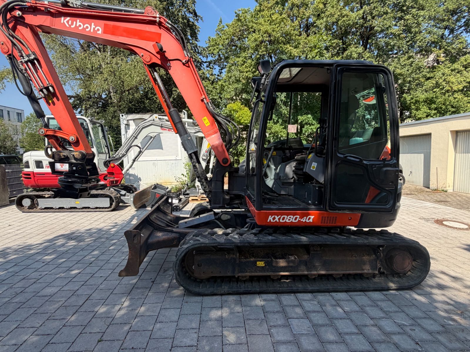 Fahrzeugabbildung Kubota KX080-4alphaHS08 opt. Rotor als Sandwich