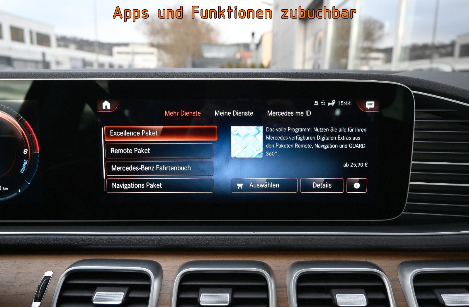 Fahrzeugabbildung Mercedes-Benz GLE 350 e 4M. °ACC°AHK°PANO°MB SERVICE FRISCH!°