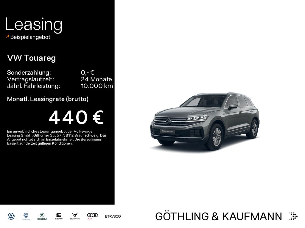Volkswagen Touareg Elegance 4M 3.0 TDI*NAVI*AHK*LUFT*LEDER*