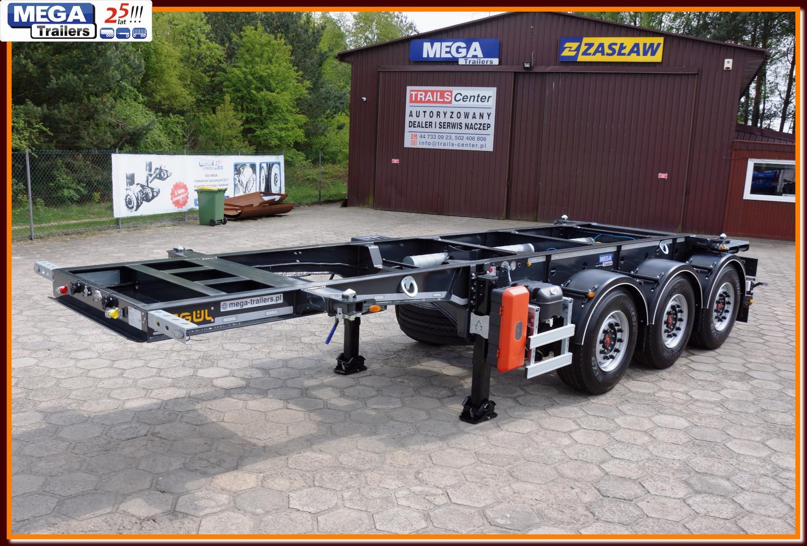 MEGA 20 Ft ISO TANK container carier ADR III, READY !