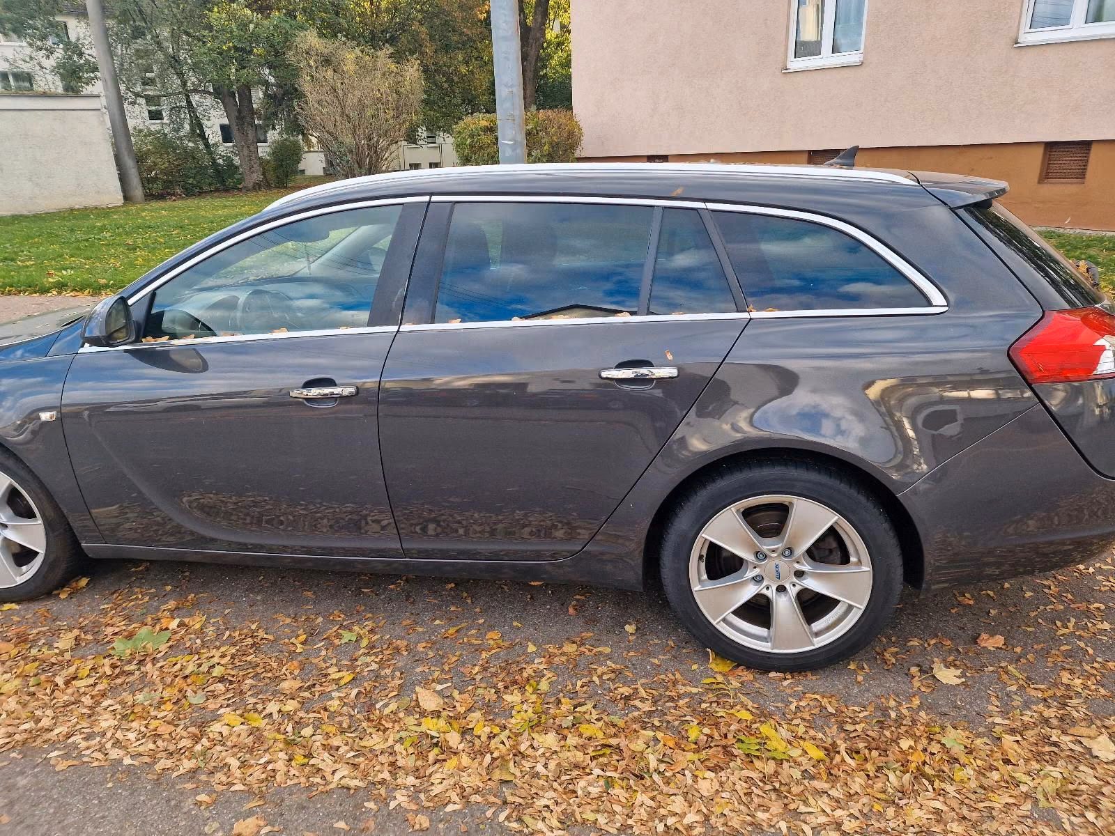 Opel Insignia 2013 — вигляд ззаду