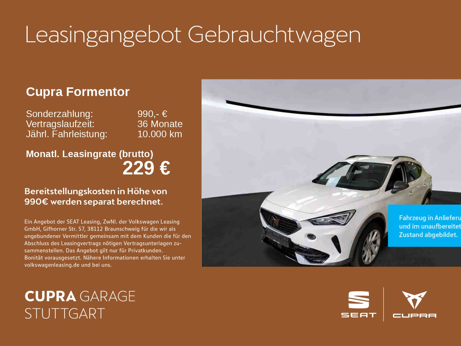 Cupra Formentor 1.5 TSI DSG 110kW