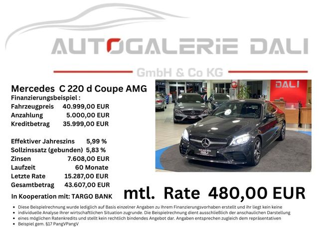 Mercedes-Benz C 220 d Coupe AMG  4Matic-NAVI-LED-360°KAM-PDC