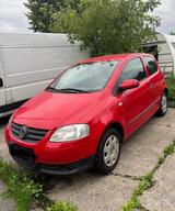 Volkswagen Fox, Ferrari Rot - Volkswagen Fox in München