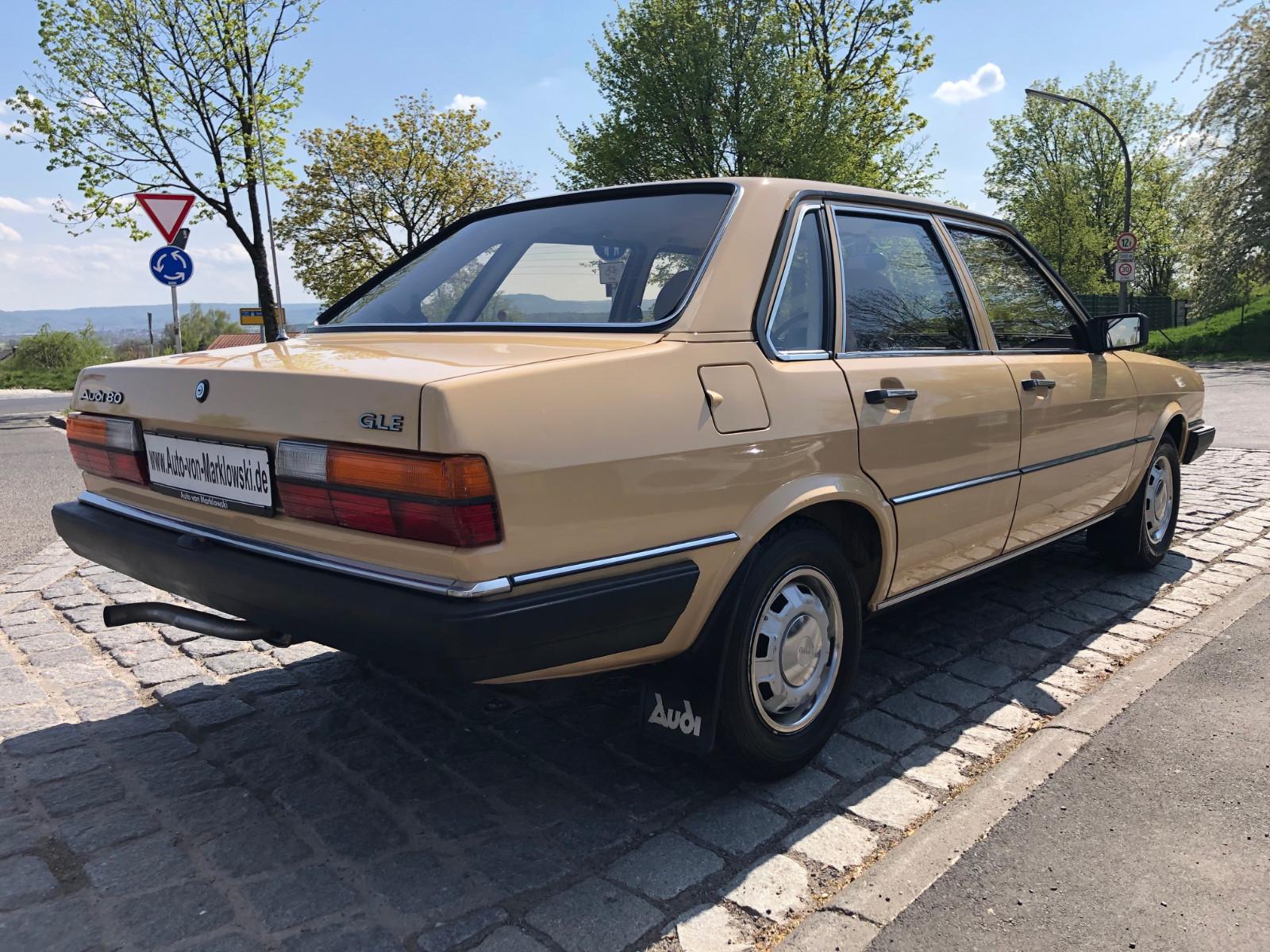 Audi 80 GLE Limousine 1. Hand Oldtimer