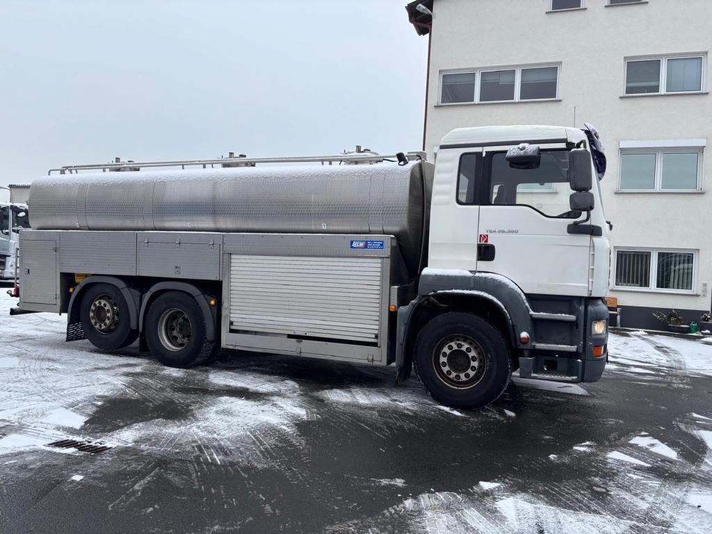 MAN TGA 26.360 Edelstahltankaufbau