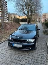 BMW 116i E87 BMW schwarz TOP ZUSTAND 8fach ber... - BMW 1er Reihe: E87