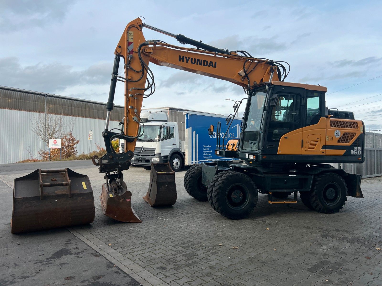 Fahrzeugabbildung Hyundai HW 160 / OQ 65 /  nur 714h! / Löffelpaket