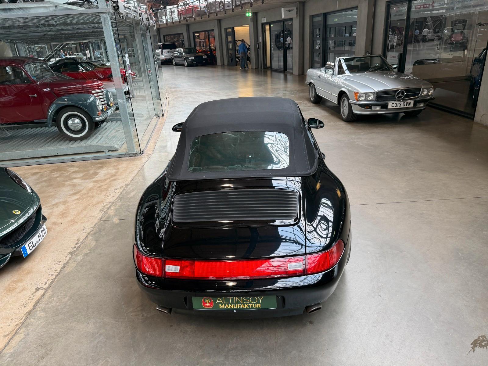 Porsche 993 Carrera Cabriolet BRD Schalter