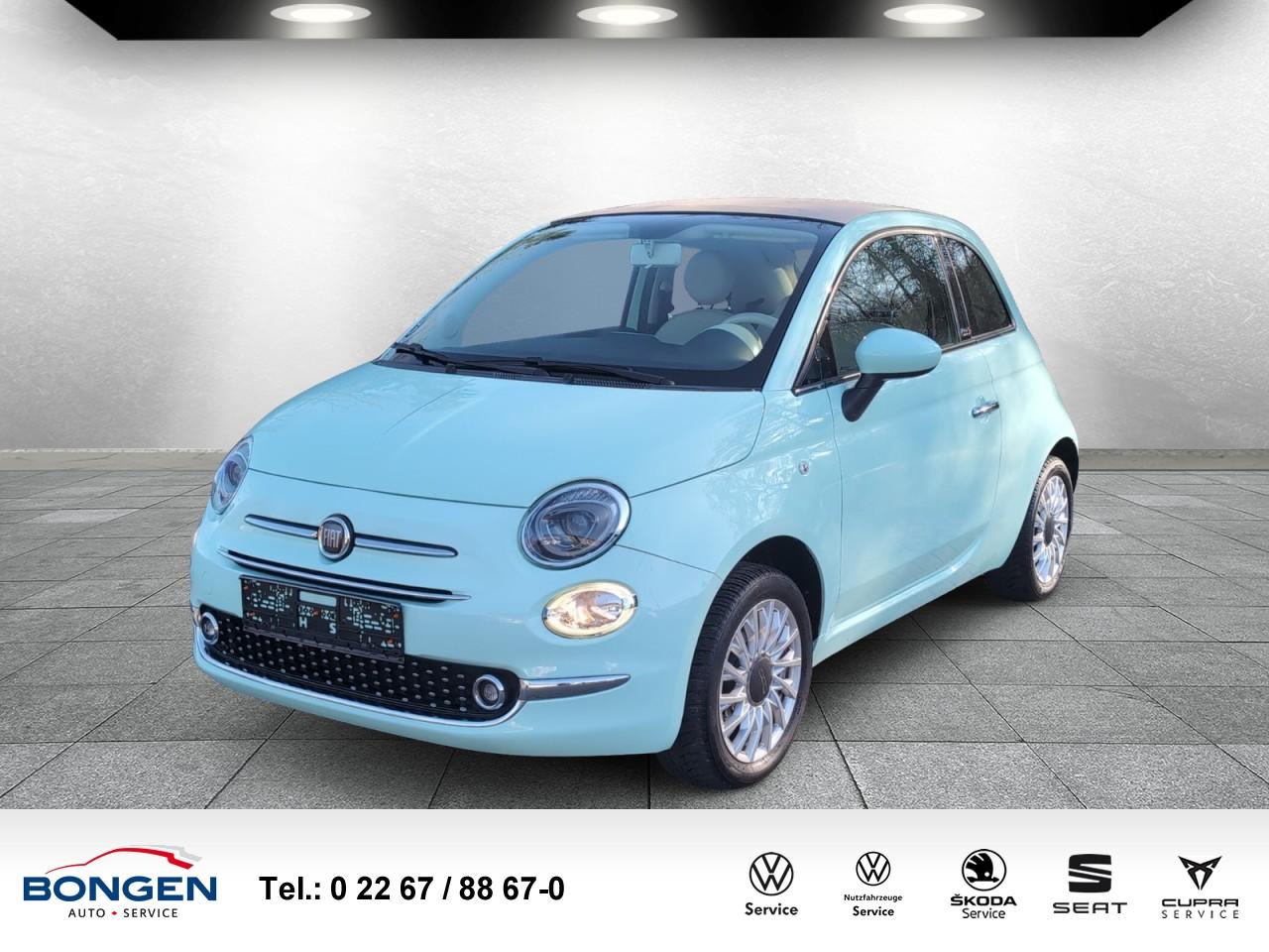 Fiat 500 Cabrio Lounge Faltdach PDC u connect
