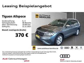 Volkswagen Leasingangebot: Volkswagen Tiguan Allspace 2.0 TDI Life DSG *7-Sitzer*AHK*