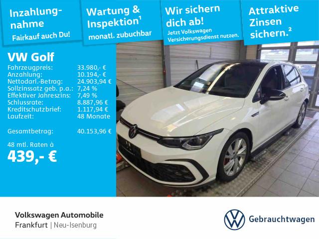 Volkswagen Golf VIII 2.0 TDI DSG GTD Navi AHK Panoramadach