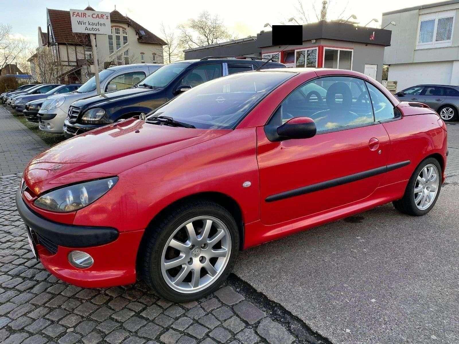 Peugeot 206 CC LEDERAUSSTATTUNG-KLIMAAUTOMATIK.