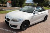 BMW 218i Cabrio Sport Line, Automatik, Navi, AHK - BMW 218 von privat