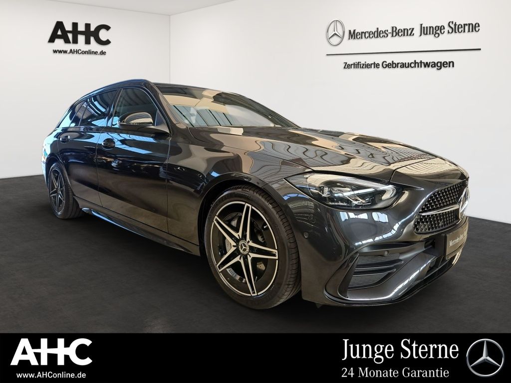 Fahrzeugabbildung Mercedes-Benz C 180 T AMG Night AHK Totwi. Navi LED SHZ Ambie.